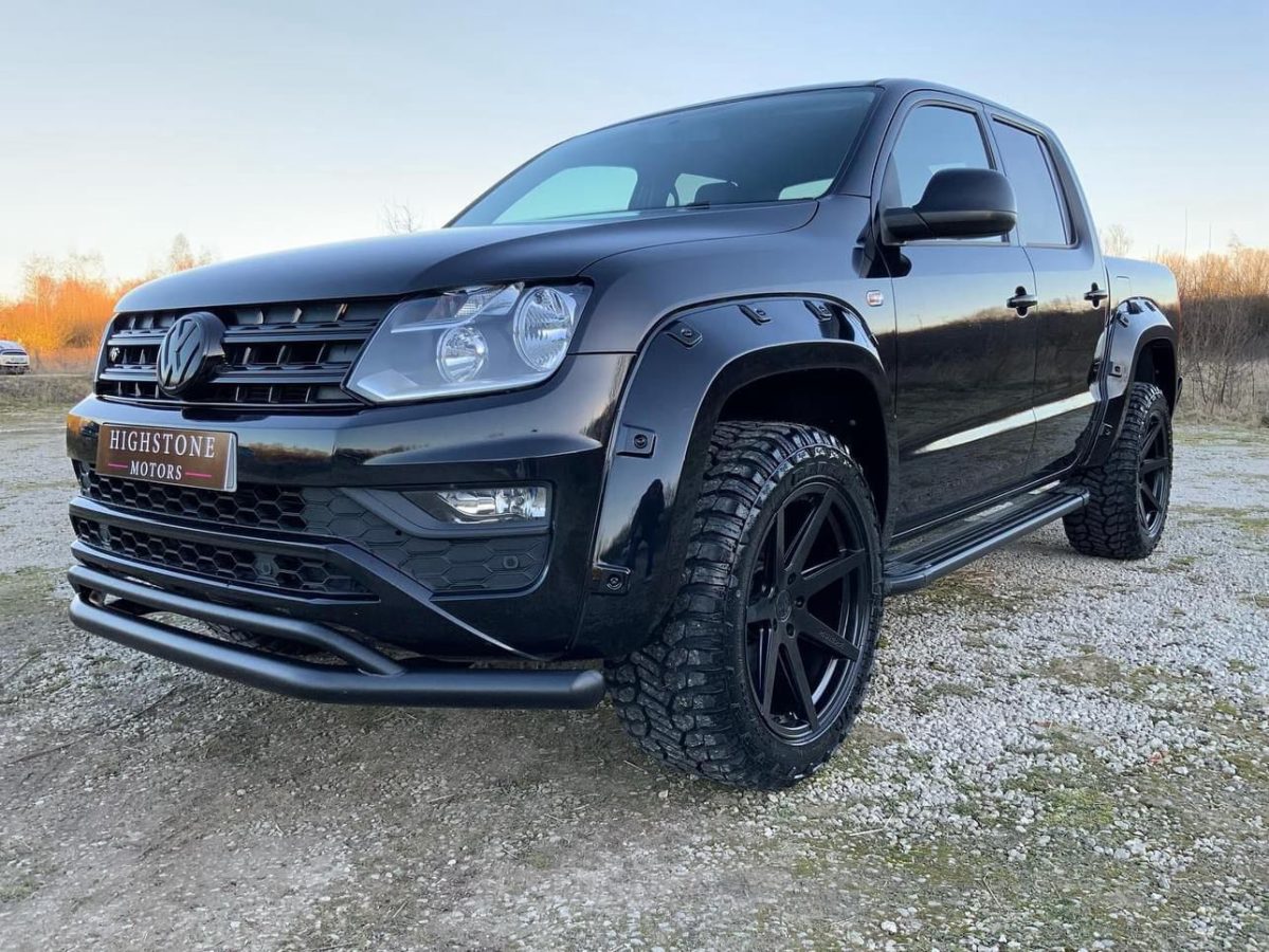 Volkswagen Amarok Riviera RV177 Deep Concave Matt Black