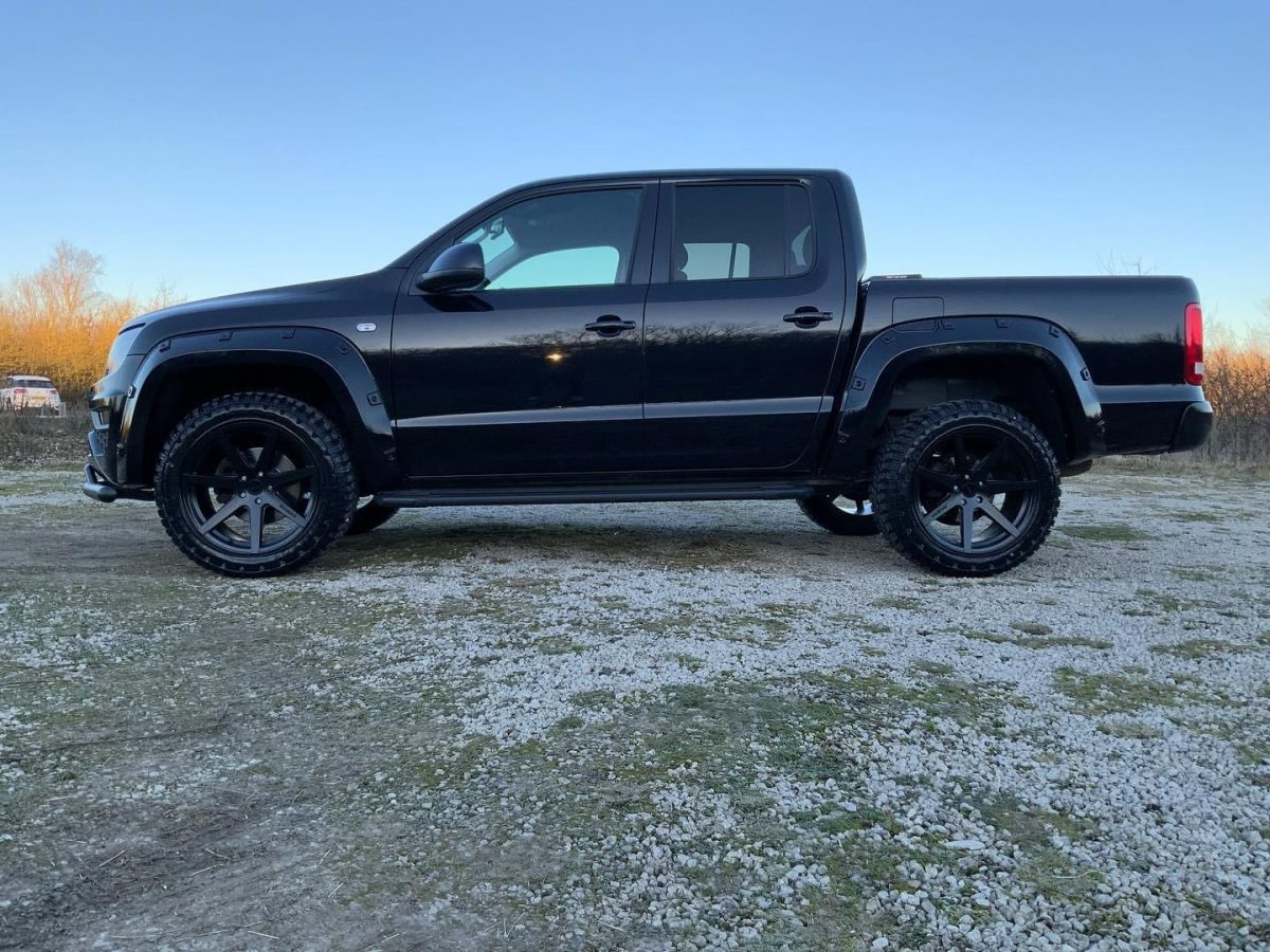 Volkswagen Amarok Riviera RV177 Deep Concave Matt Black