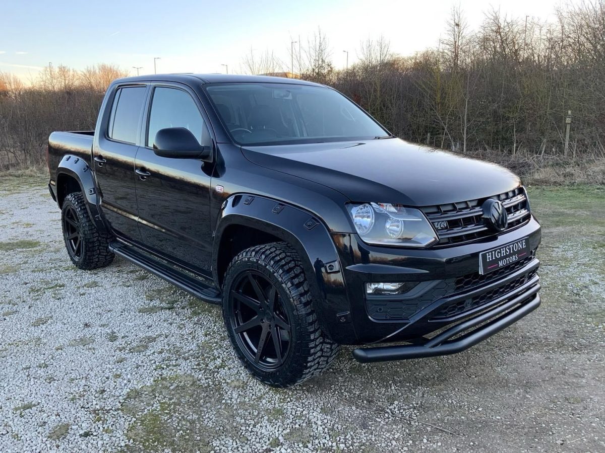 Volkswagen Amarok Riviera RV177 Deep Concave Matt Black