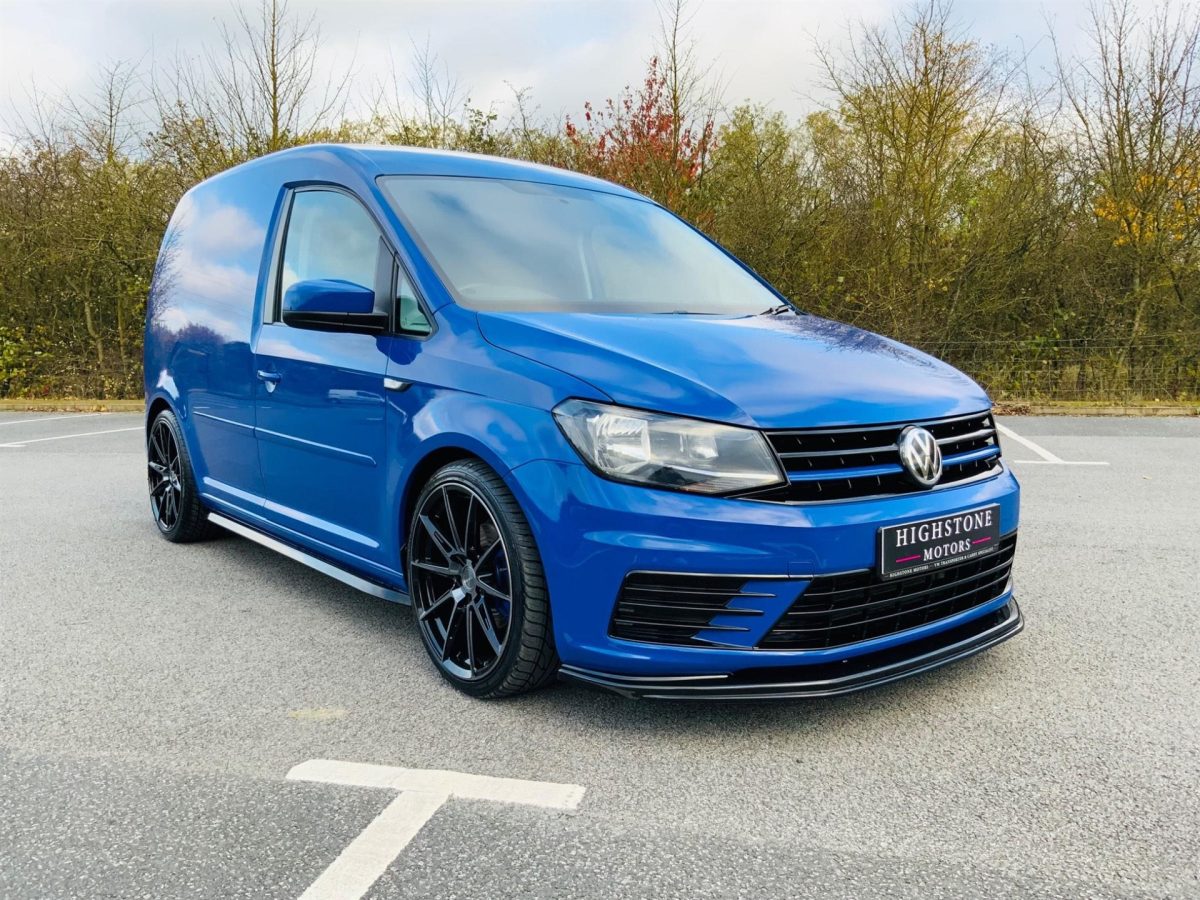Volkswagen Caddy Sportline Edition R Riviera RF6 Black Polished Dark Tint