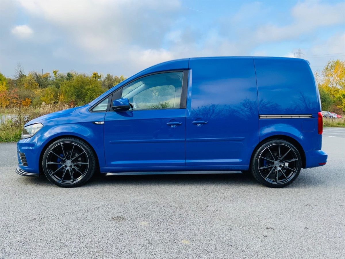 Volkswagen Caddy Sportline Edition R Riviera RF6 Black Polished Dark Tint