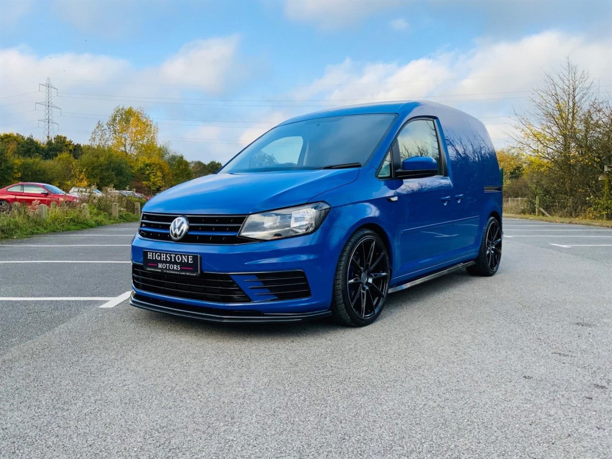 Volkswagen Caddy Sportline Edition R Riviera RF6 Black Polished Dark Tint