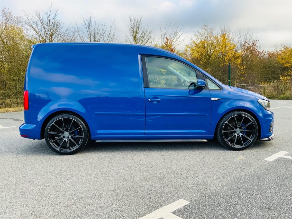 Volkswagen Caddy Sportline Edition R Riviera RF6 Black Polished Dark Tint