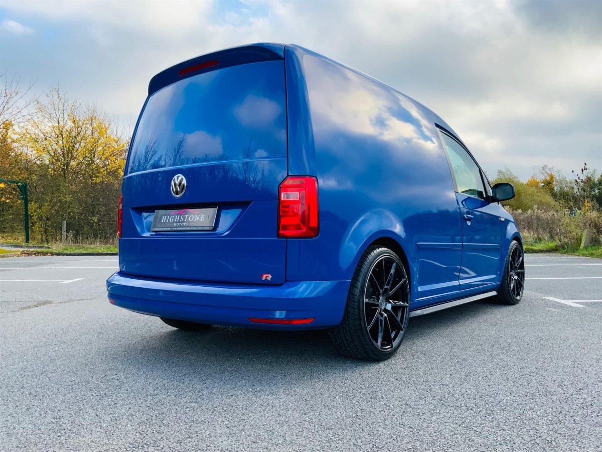 Volkswagen Caddy Sportline Edition R Riviera RF6 Black Polished Dark Tint