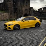 Mercedes A35 AMG Yellow Riviera RF5 Carbon Grigio