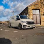 Volkswagen Transporter T6_1 Tux Van Riviera RF1 Matt Black Gloss Black Lip