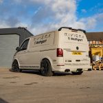 Volkswagen Transporter T6_1 Tux Van Riviera RF1 Matt Black Gloss Black Lip