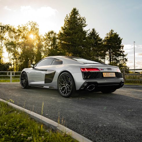 Audi R8 4S Gen 2 Facelift Riviera RF5 Black Polished Dark Tint