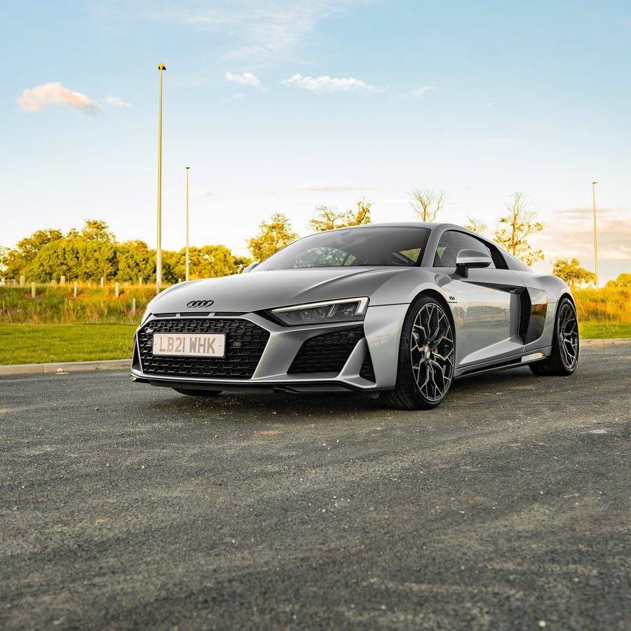 Audi R8 4S Gen 2 Facelift Riviera RF5 Black Polished Dark Tint