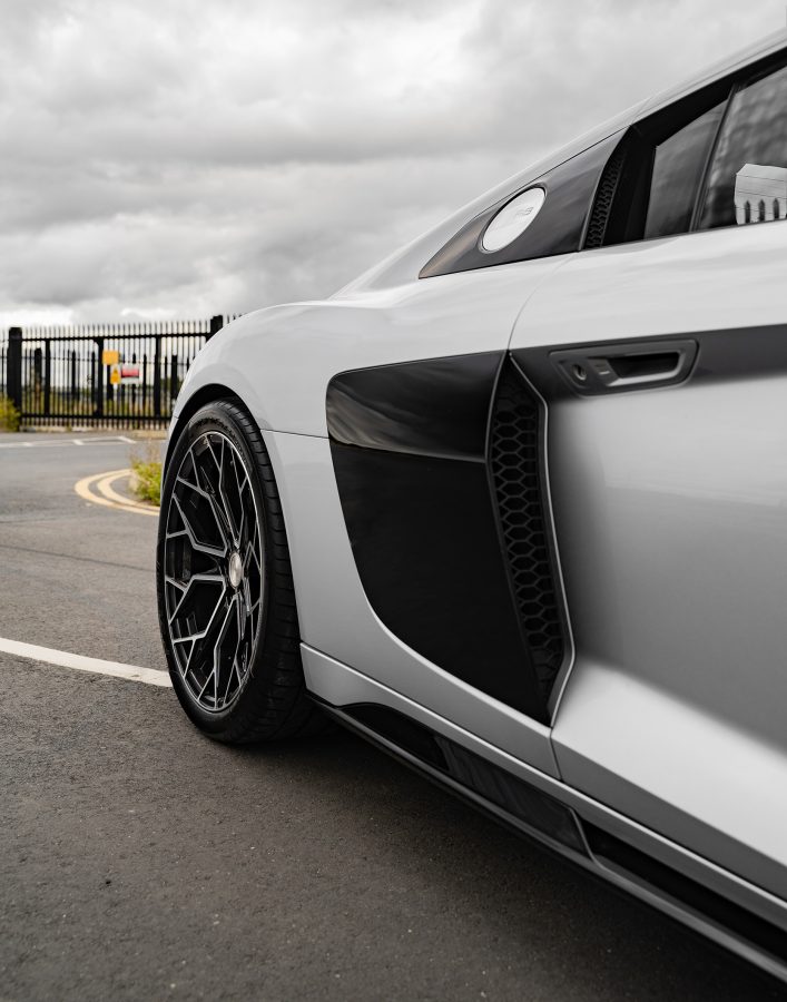 Audi R8 4S Gen 2 Facelift Riviera RF5 Black Polished Dark Tint