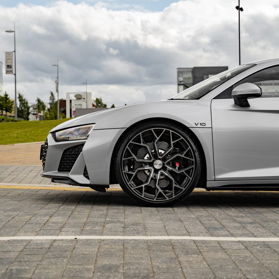 Audi R8 4S Gen 2 Facelift Riviera RF5 Black Polished Dark Tint