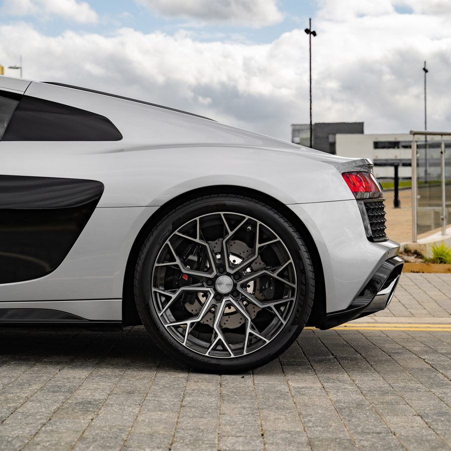 Audi R8 4S Gen 2 Facelift Riviera RF5 Black Polished Dark Tint