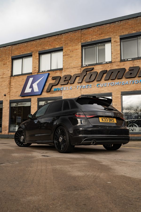 Audi A3 TDI S-Line 8V Riviera RF8 Gloss Black