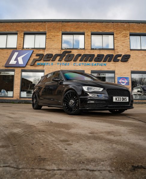 Audi A3 TDI S-Line 8V Riviera RF8 Gloss Black