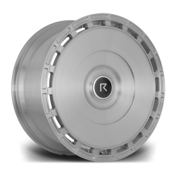 Riviera FG6 Silver Brushed Angle