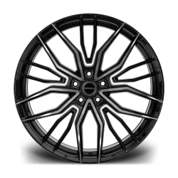 Riviera RF9 Black Polished Dark Tint Face