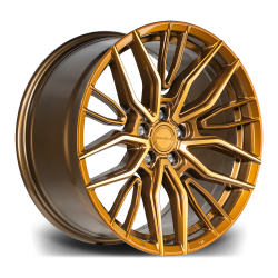 Riviera RF9 Bronze Polished 19x9_5 Angle