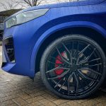 BMW iX2 30 M Sport X Drive 22x9 Riviera RF9 Black Polished Dark Tint