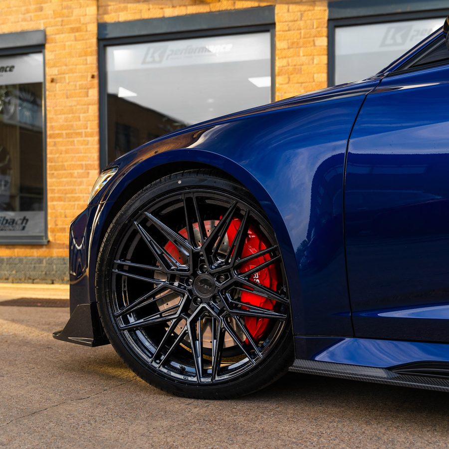 Audi RS6 C8 With Riviera RF10 Gloss Black By LK Performance
