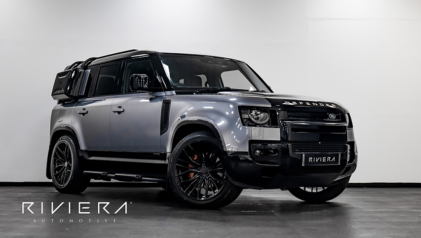 Land Rover Defender 110 Riviera RF9 22x10_5 Gloss Black