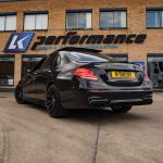 Mercedes E43 Saloon Riviera RF5 Black Polished Dark Tint