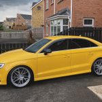 Audi A3 TFSI Quattro S-Line Riviera RF106 Silver Polished