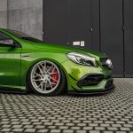 Mercedes A45 - AMG_BEX Riviera RF106 Silver Brushed Alloy Wheels