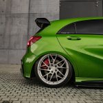 Mercedes A45 - AMG_BEX Riviera RF106 Silver Brushed Alloy Wheels