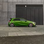 Mercedes A45 - AMG_BEX Riviera RF106 Silver Brushed Alloy Wheels