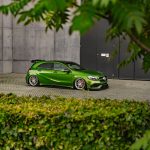 Mercedes A45 - AMG_BEX Riviera RF106 Silver Brushed Alloy Wheels