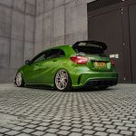 Mercedes A45 - AMG_BEX Riviera RF106 Silver Brushed Alloy Wheels