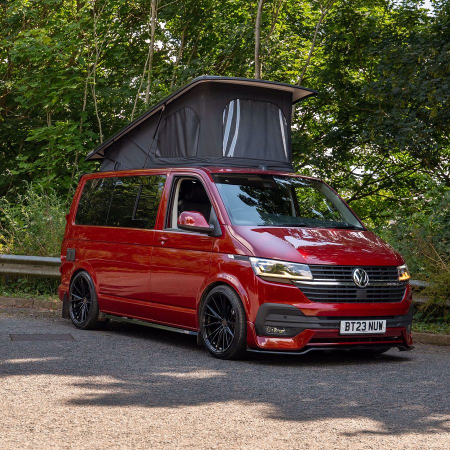 Volkswagen Transporter T6_1 Camper Van Riviera RF14 Gloss Black