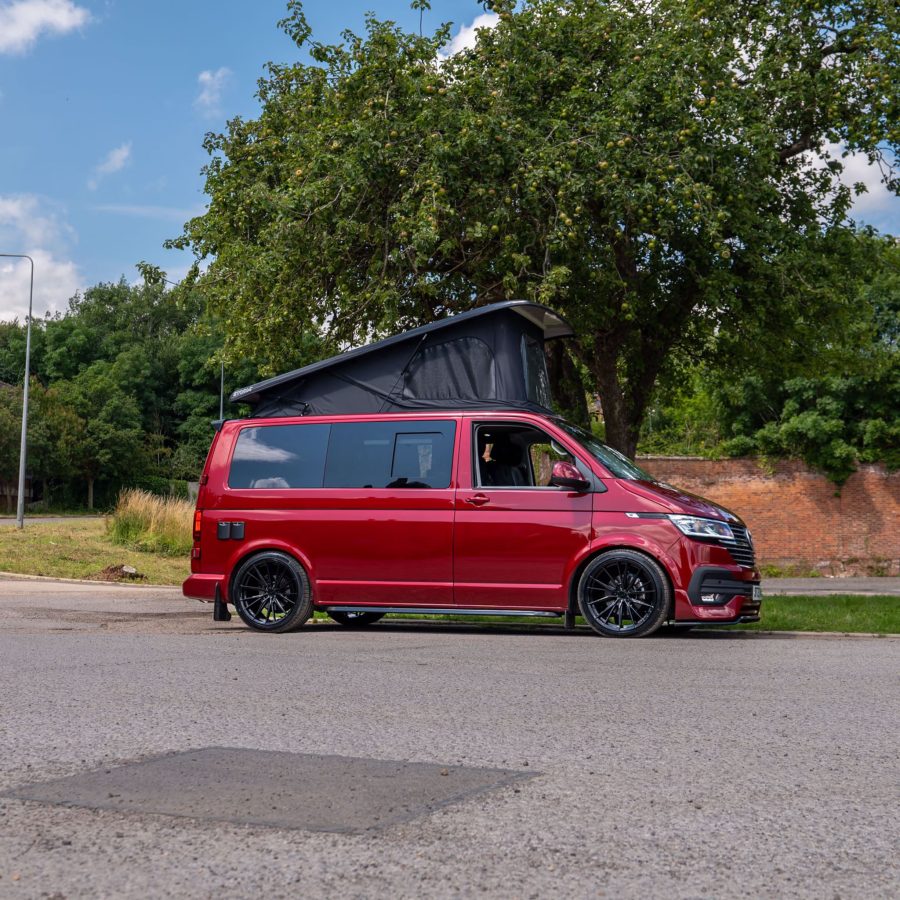 Volkswagen Transporter T6_1 Camper Van Riviera RF14 Gloss Black