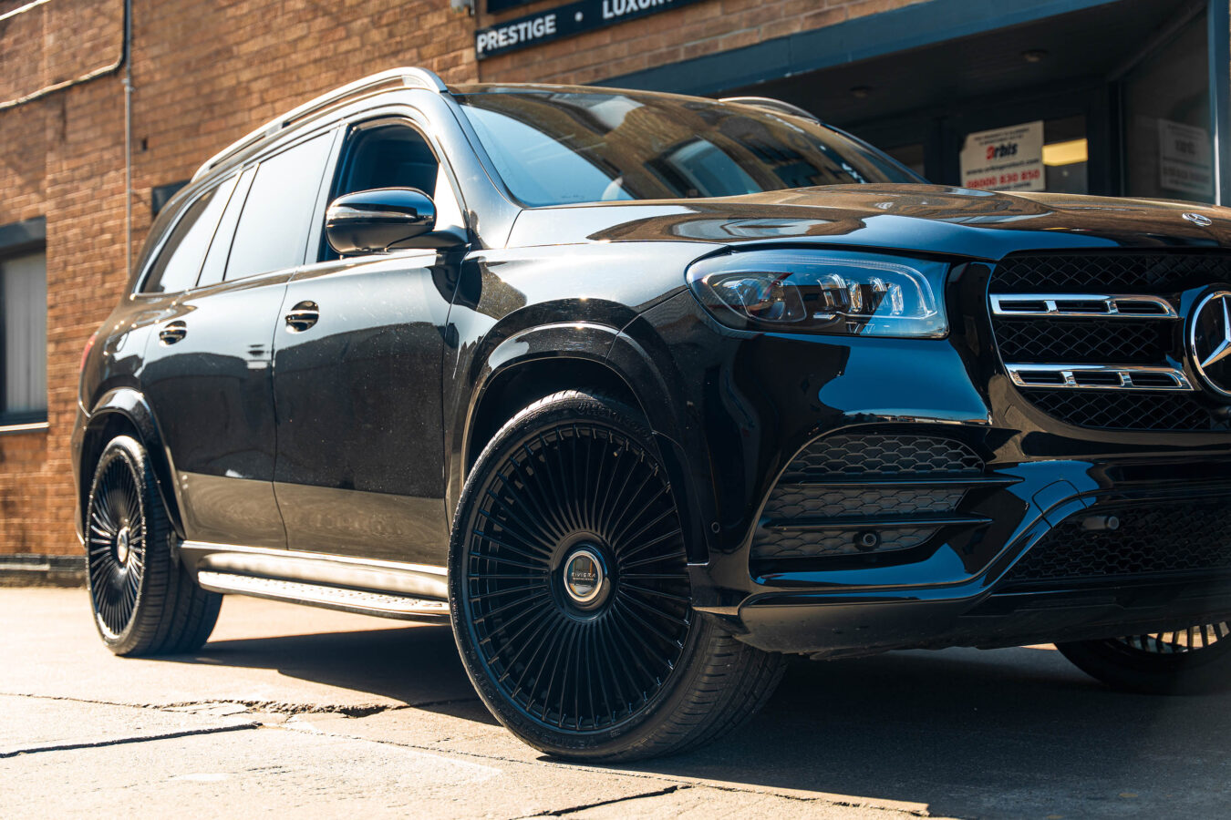 Mercedes GLS400 Riviera FG3 Gloss Black
