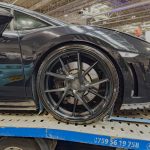 Twin Turbo Lamborghini Gallardo LP560-4 Riviera RF1 Matt Black Gloss Black Lip