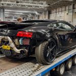 Twin Turbo Lamborghini Gallardo LP560-4 Riviera RF1 Matt Black Gloss Black Lip