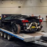 Twin Turbo Lamborghini Gallardo LP560-4 Riviera RF1 Matt Black Gloss Black Lip