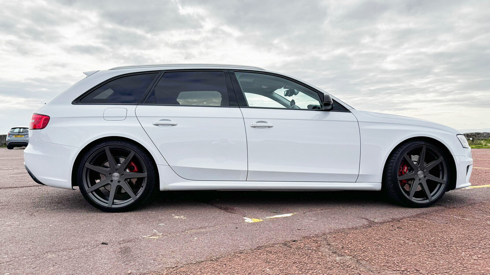 Audi RS4 B8 Riviera RV177 Matt Gunmetal