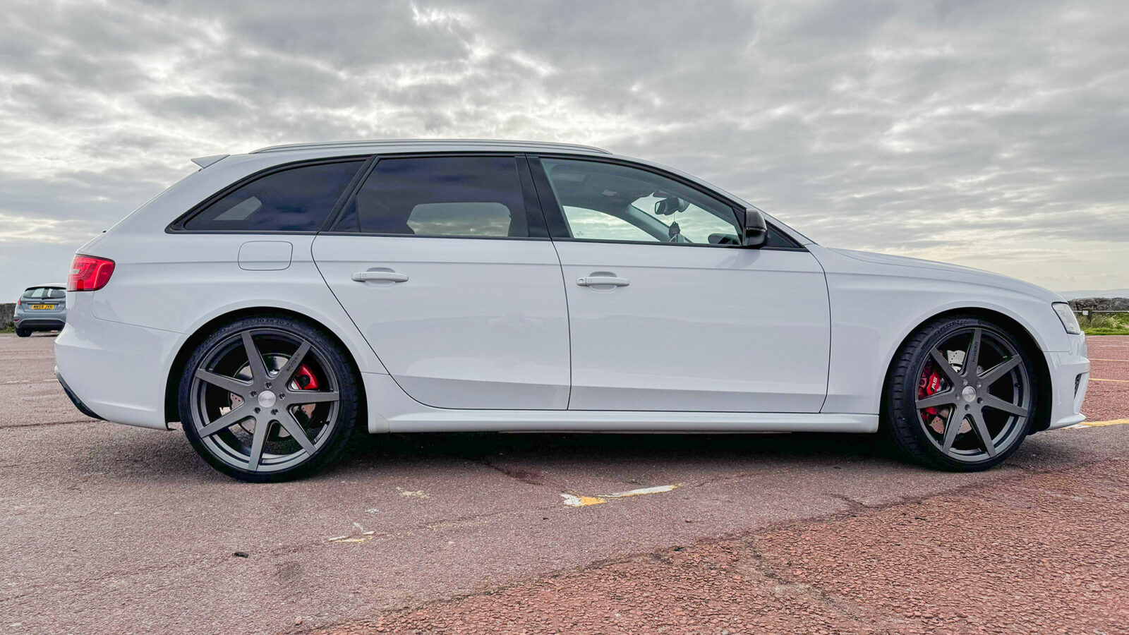 Audi RS4 B8 Riviera RV177 Matt Gunmetal