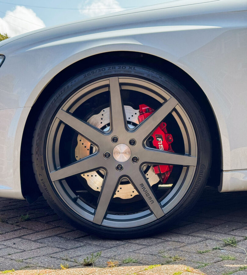 Audi RS4 B8 Riviera RV177 Matt Gunmetal