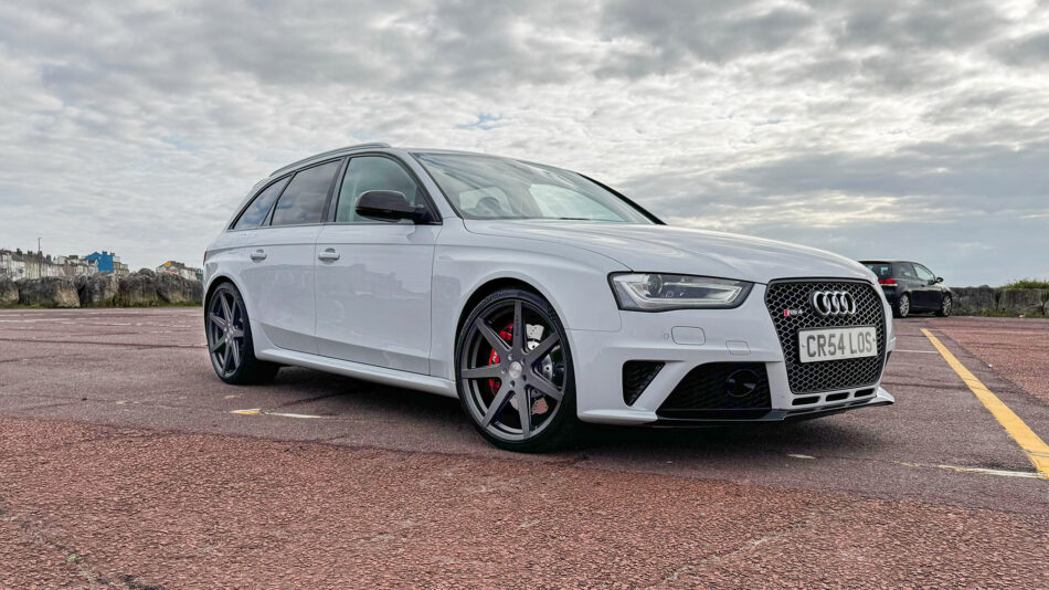Audi RS4 B8 Riviera RV177 Matt Gunmetal