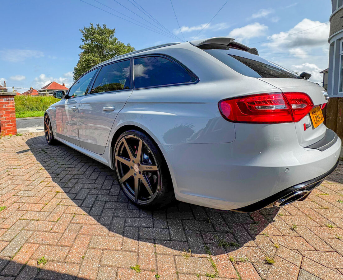 Audi RS4 B8 Riviera RV177 Matt Gunmetal