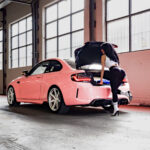 Chloe Saxon BMW M2 F87 Riviera RV177 Silver Polished