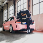 Chloe Saxon BMW M2 F87 Riviera RV177 Silver Polished