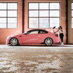 Chloe Saxon BMW M2 F87 Riviera RV177 Silver Polished