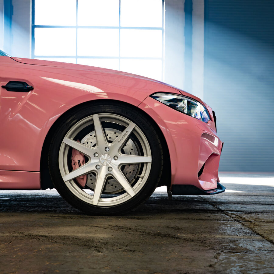 Exclusive Rons BMW M2 F87 Riviera RV177 Silver Polished - M222 DOE