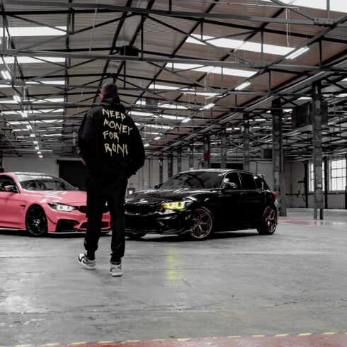 Need Money For Rons Hoodie BMW M140i F20 Riviera RF12 Matt Bronze