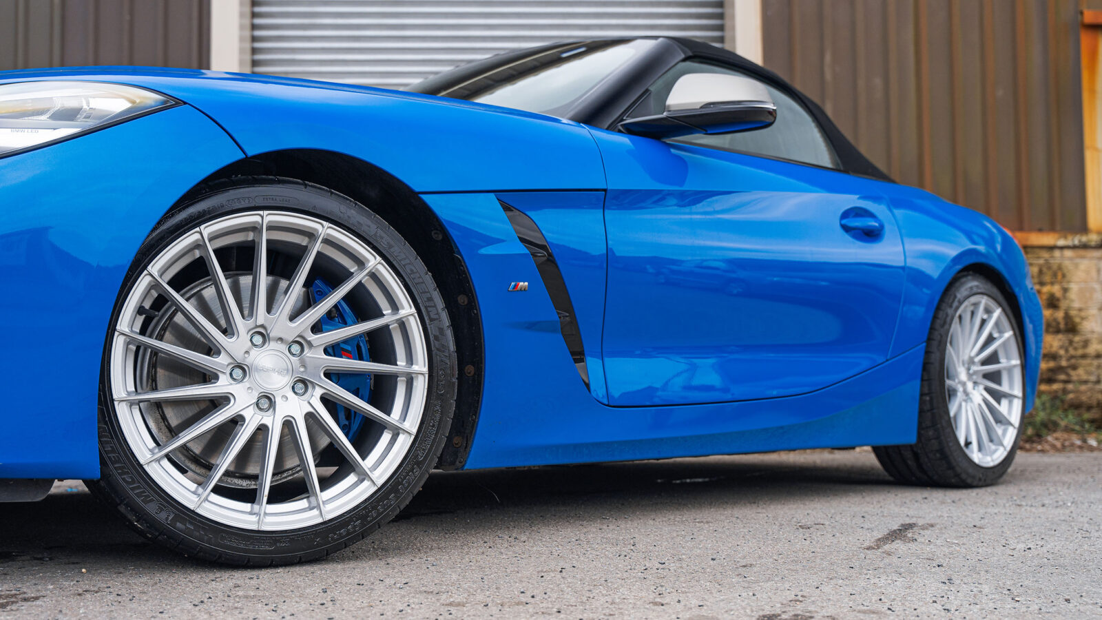 BMW Z4 G29 Riviera RV199 Silver Polished