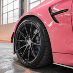 Exclusive Rons Pink BMW M4 F82 Riviera RF6 Black Polished Dark Tint