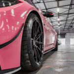 Exclusive Rons Pink BMW M4 F82 Riviera RF6 Black Polished Dark Tint